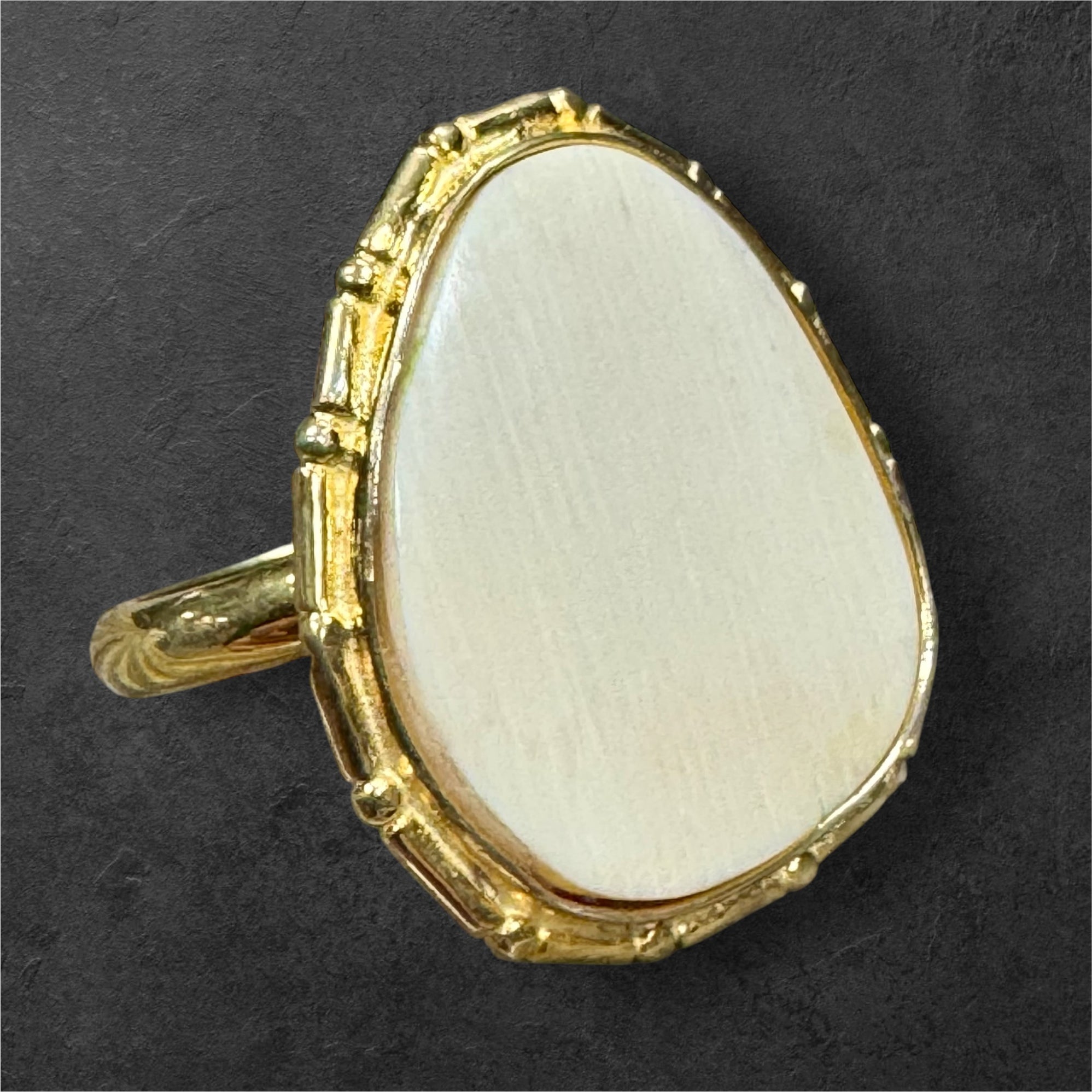 Ivoor Rings Woolly Mammoth Ivory Ring For Sale – Fish Creek Company