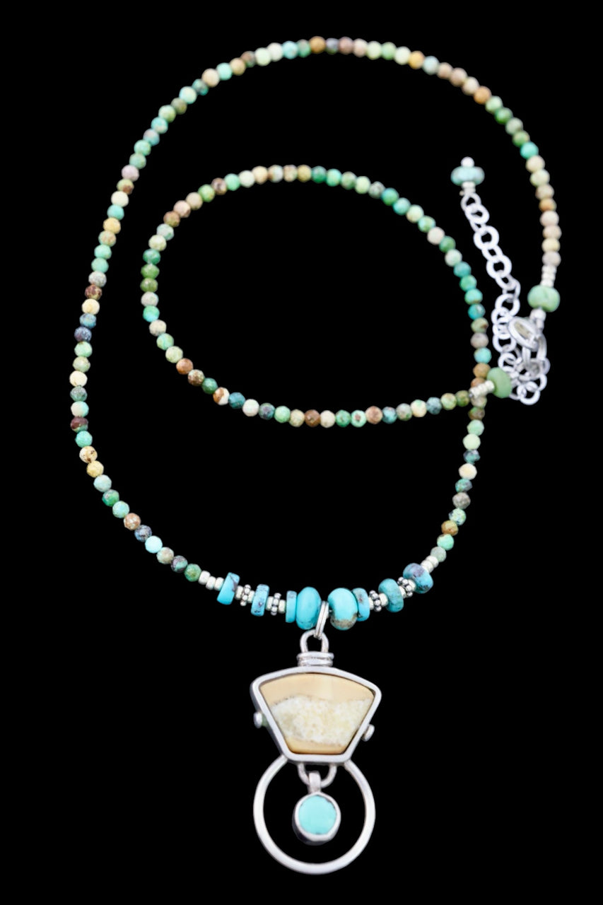 Ivory & Turquoise Necklace