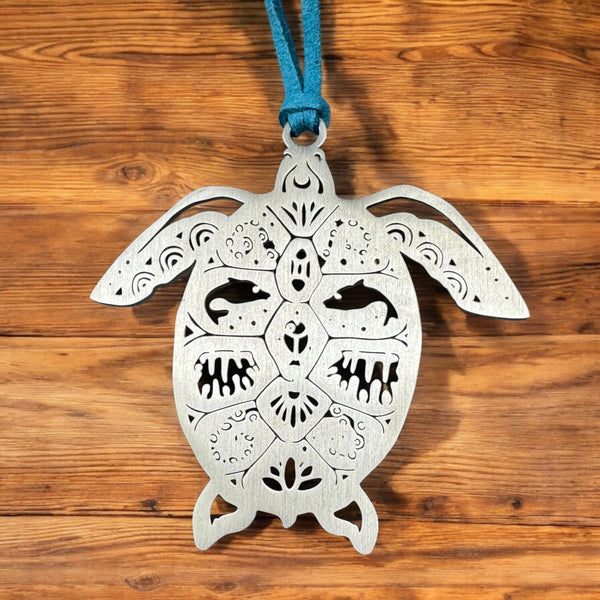 Turtle Steel Ornament