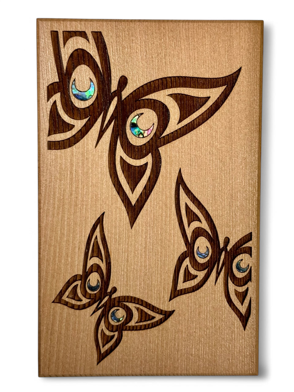 Butterfly Cedar Plaque