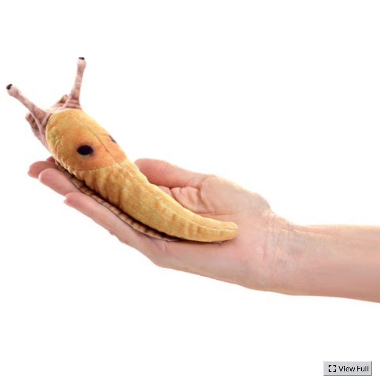 Mini Banana Slug Puppet