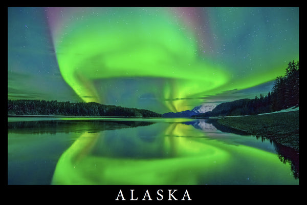 Northern Lights Postcard