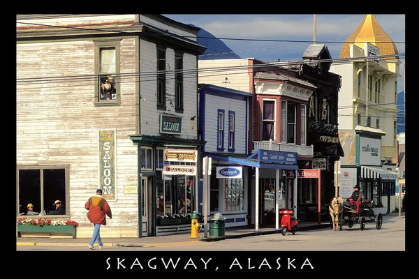 Skagay Alaska Postcard