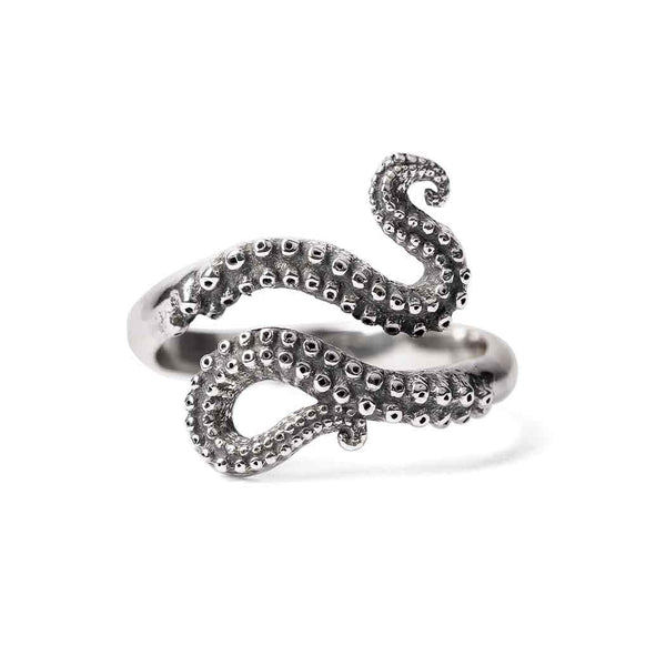 Octopus Tentacle Adjustable Ring