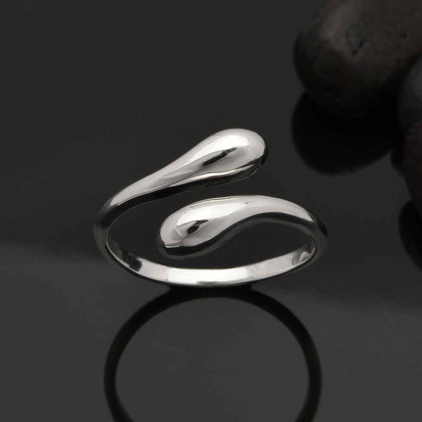 Teardrop Adjustable Ring
