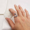 Starfish & Shell Adjustable Ring