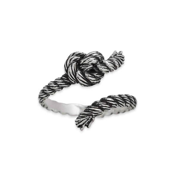 Rope Knot Adjustable Ring