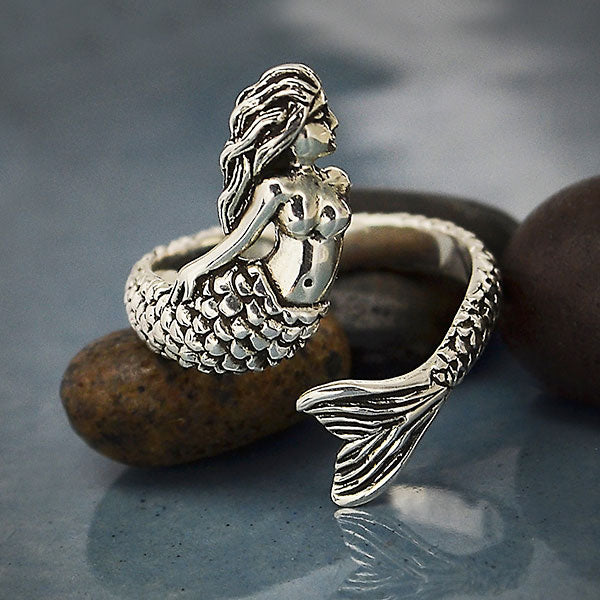 Mermaid Adjustable Ring