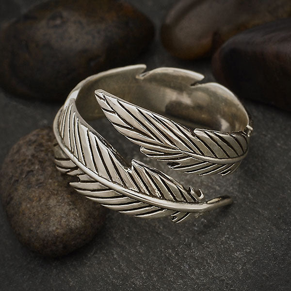 Feather Adjustable Ring