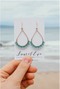 Tally Midi Seafoam Earrings