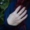 Bronze Hydrangea Bypass Ring