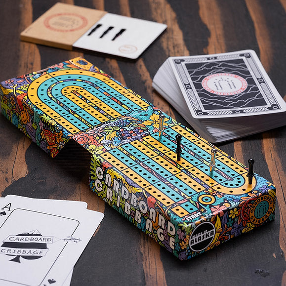Cardboard Cribbage -  Botanical
