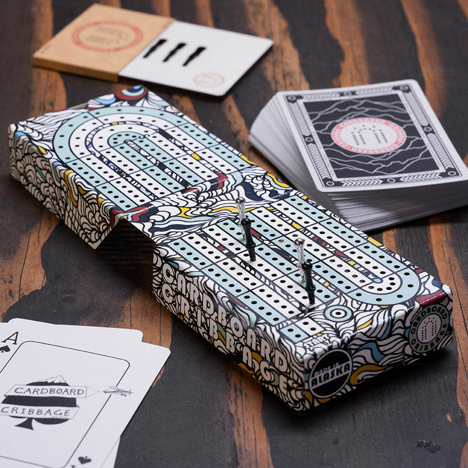 Cardboard Cribbage -  Wave