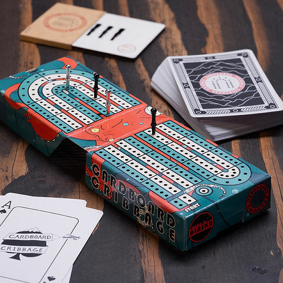 Cardboard Cribbage -  Octopus