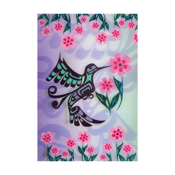 3D Card - Hummingbird