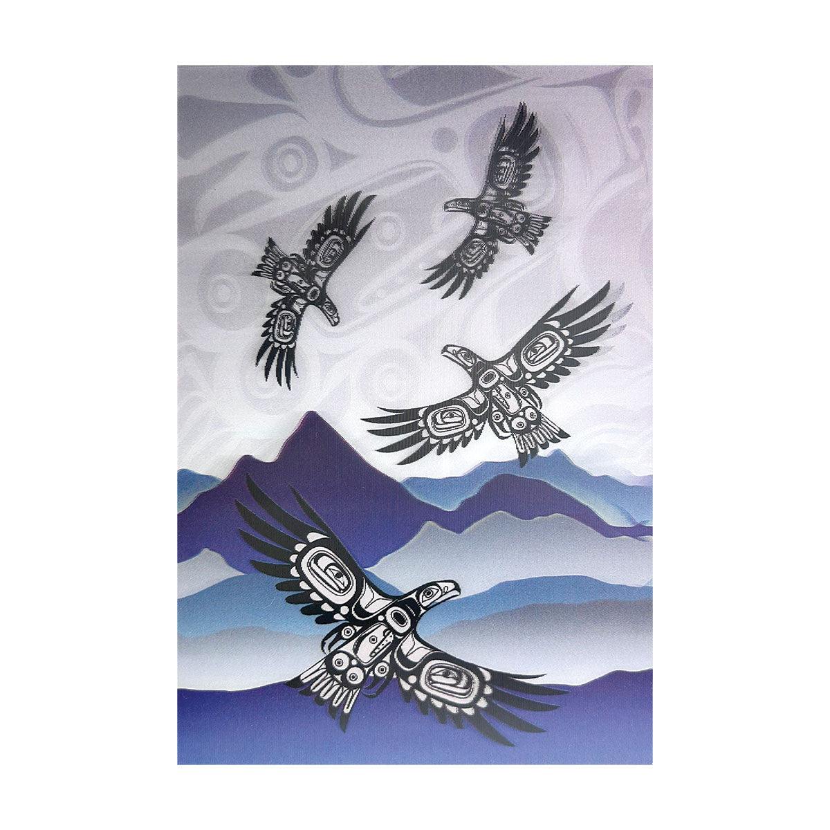 3D Card - Soaring Eagle