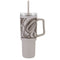 Insulated Tumbler with Straw - Eagle