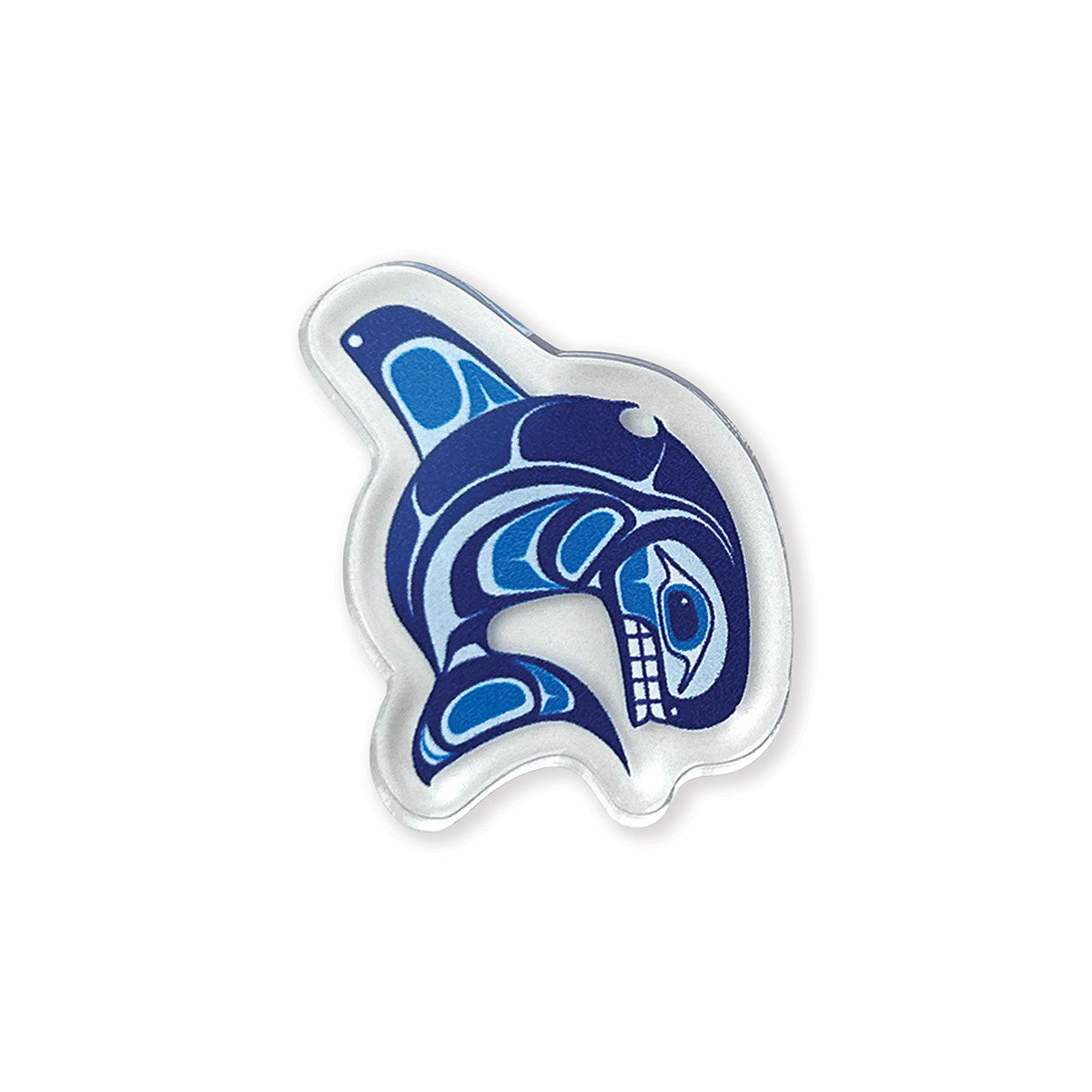 Acrylic Pin - Whale