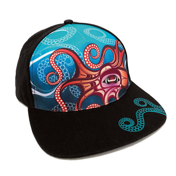 Snapback Hat - Octopus
