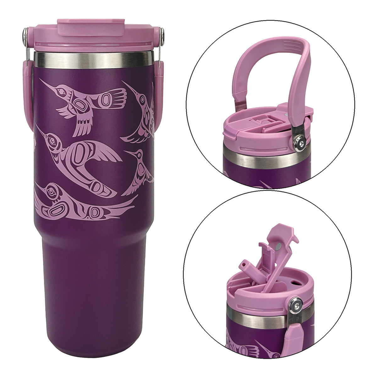 Tumbler (30oz) - Hummingbirds