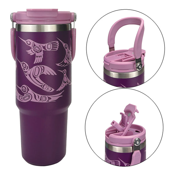 Tumbler (30oz) - Hummingbirds