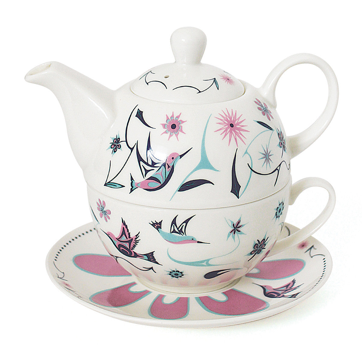 Tea For One Set - Hummingbird