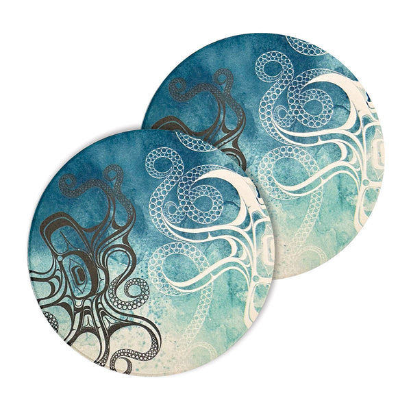 Ceramic Coaster - Octopus