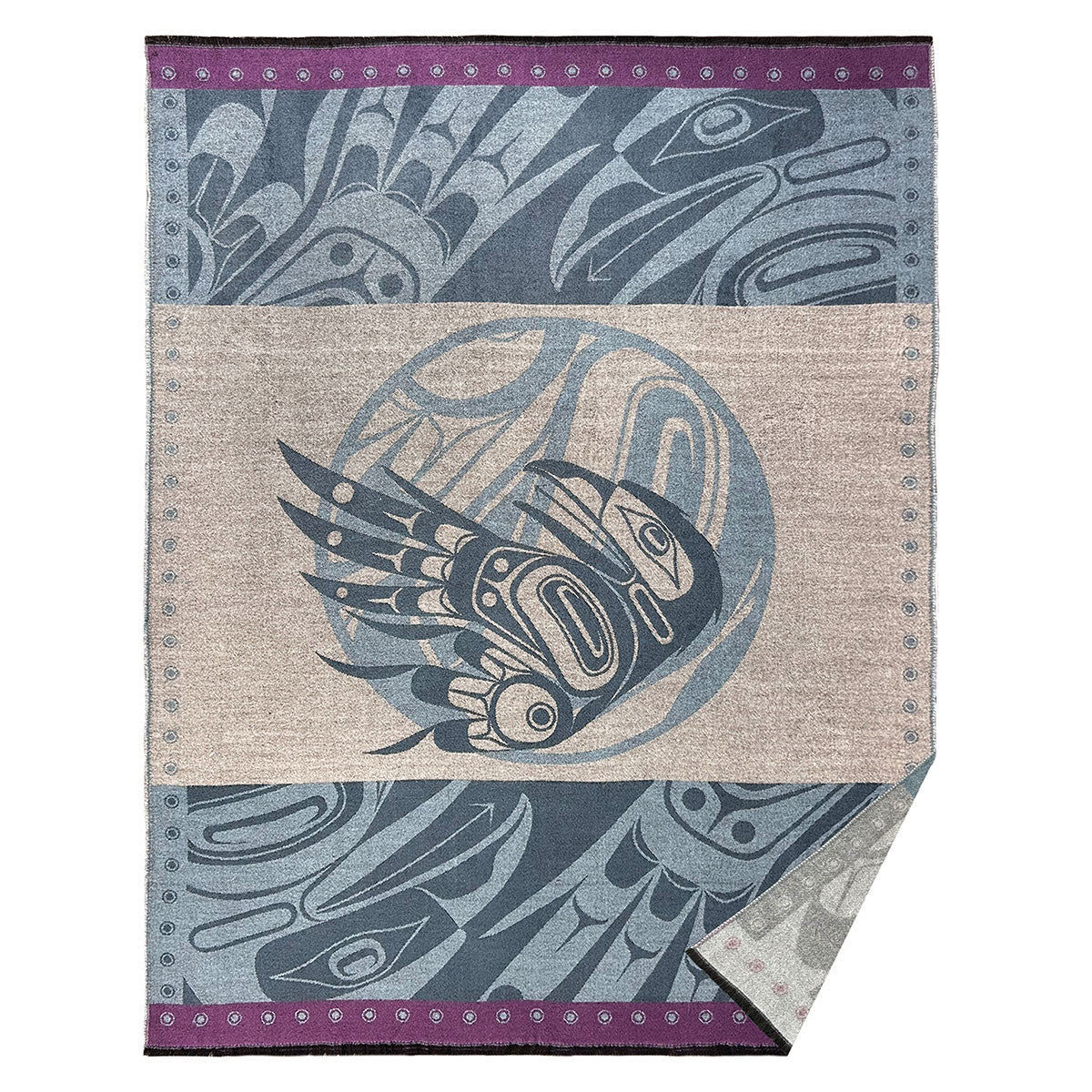 Woven Blanket - Raven