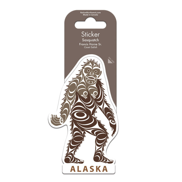 Alaska Sasquatch Sticker