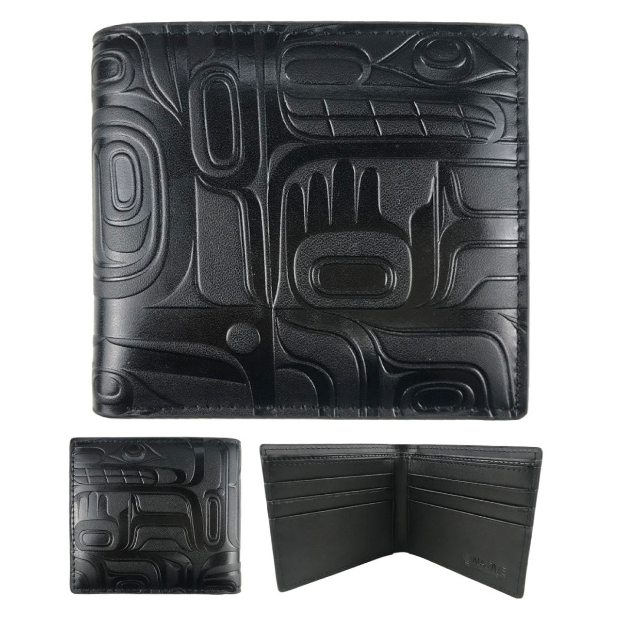 Leather Embossed Wallet - Tradition
