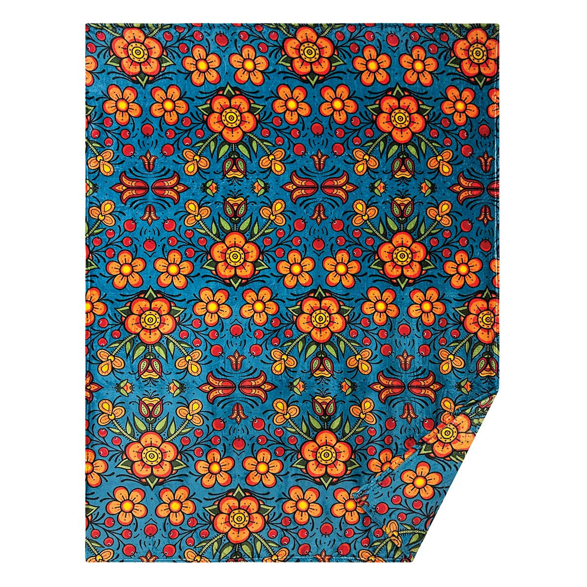 Fleece Blanket - Beadwork