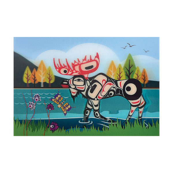 3D Card - Moose