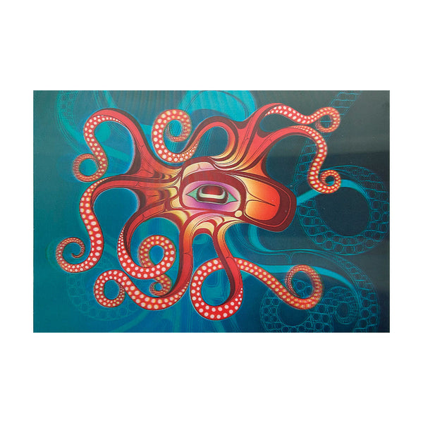 3D Card - Octopus
