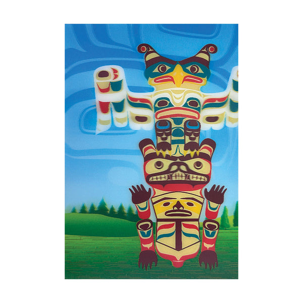 3D Card - Totem