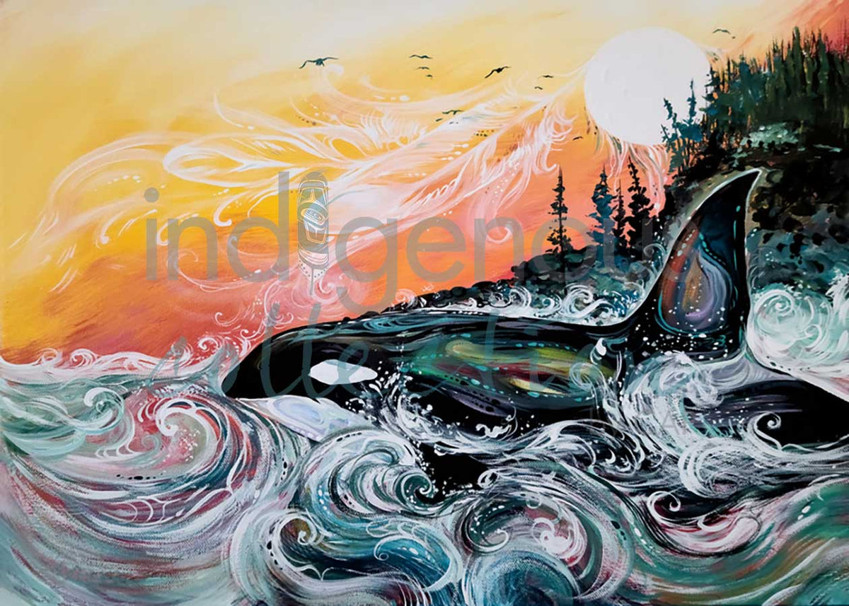 ダイヤモンドアートクラブ Orca Sunset Orca Sunset – Diamond Art Club