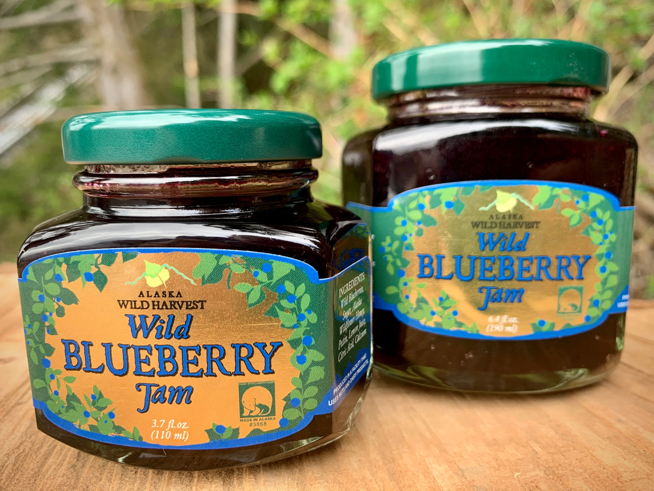 Alaska Wild Blueberry Jam