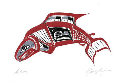 Salmon by Richard Shorty