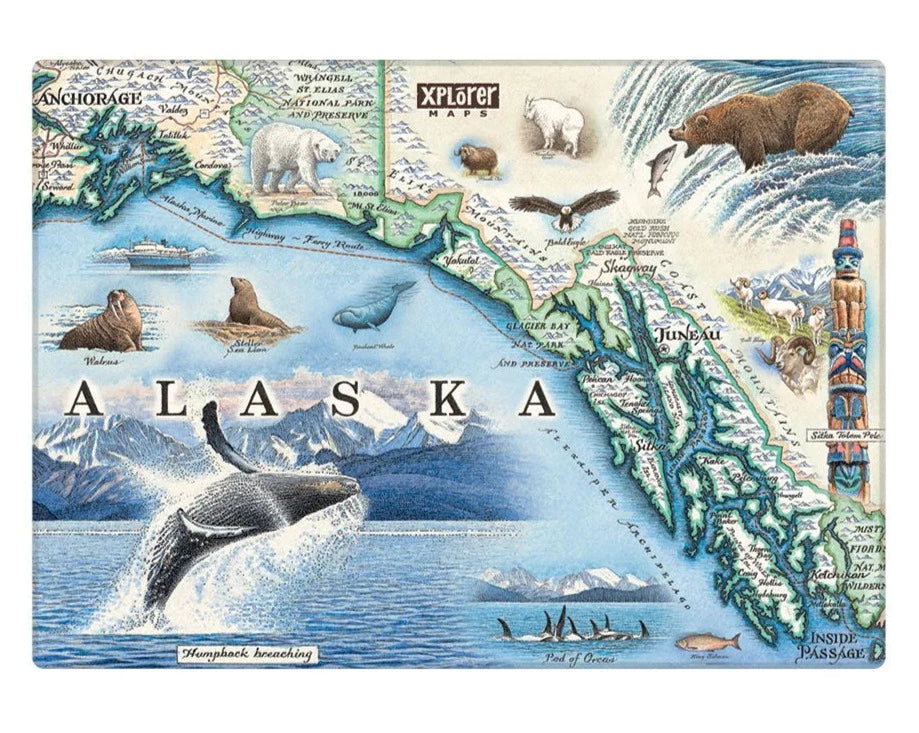 Alaska Refrigerator Magnets – Fish Creek Company