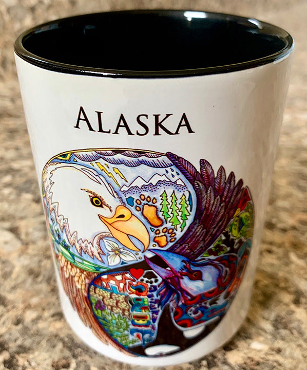 Alaska Lovebirds Mug
