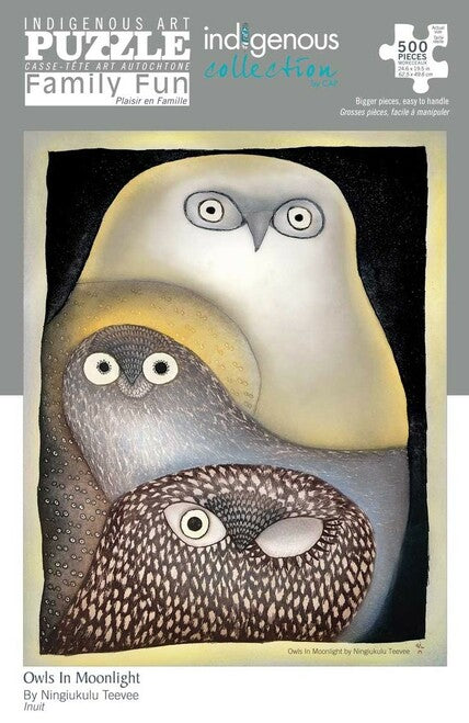 Owls in Moonlight Puzzle