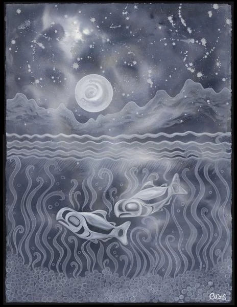 Silver Spawn Note Card – Fish Creek Company