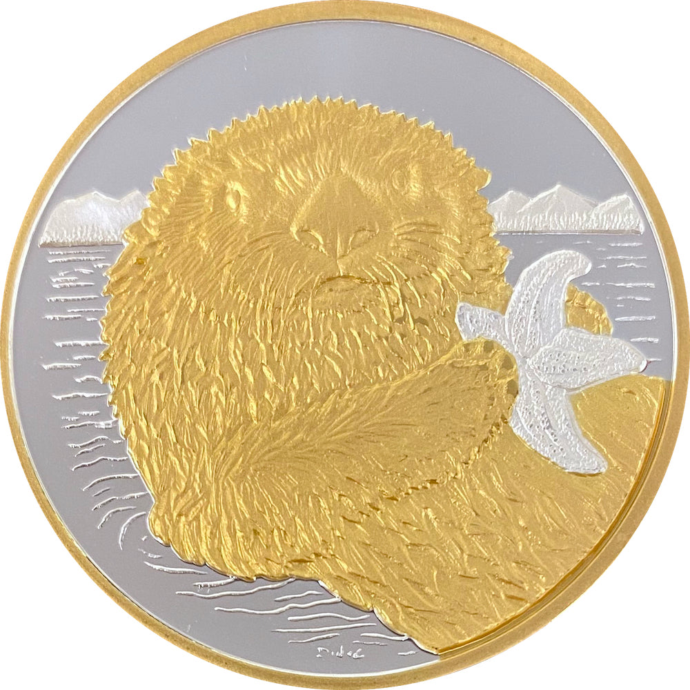 Sea Otter Medallion
