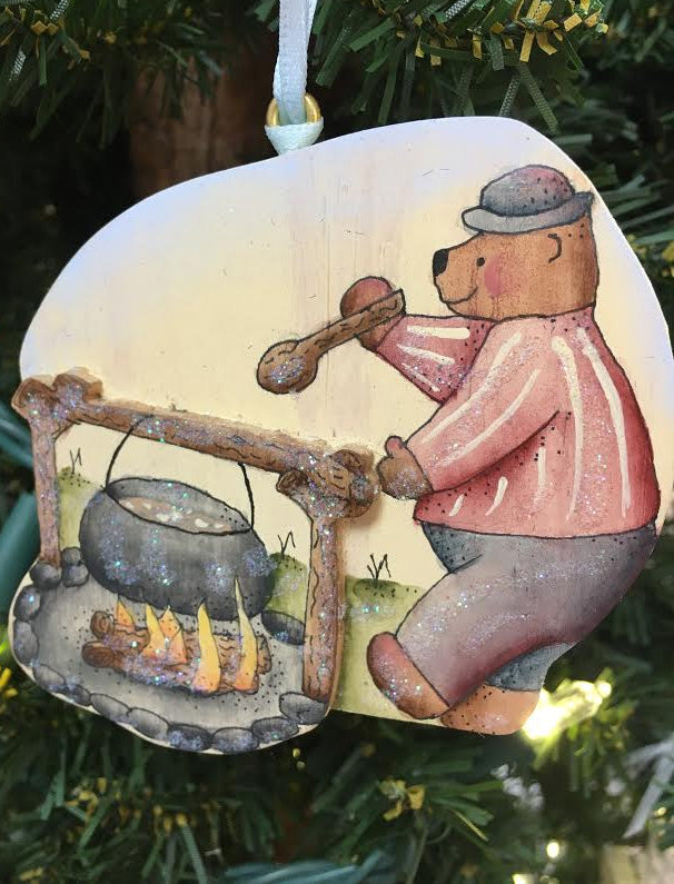 Bear Camp Cook Ornament