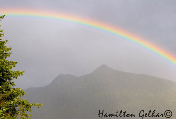 Rainbow over Deer Mountain