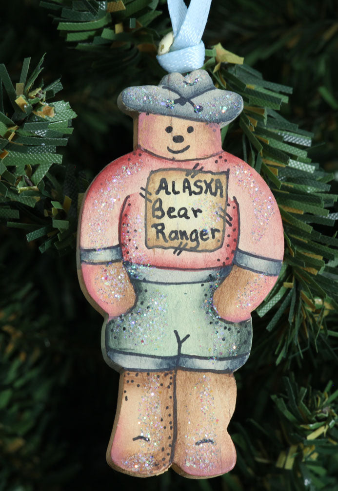 Small Bear Ranger Ornament