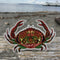 Crab Sticker by Sue Coccia