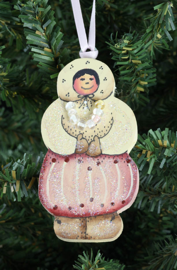 Eskimo with Bead Ornament