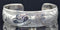Hummingbird Silver 3/4" Bracelet by Greg Horner