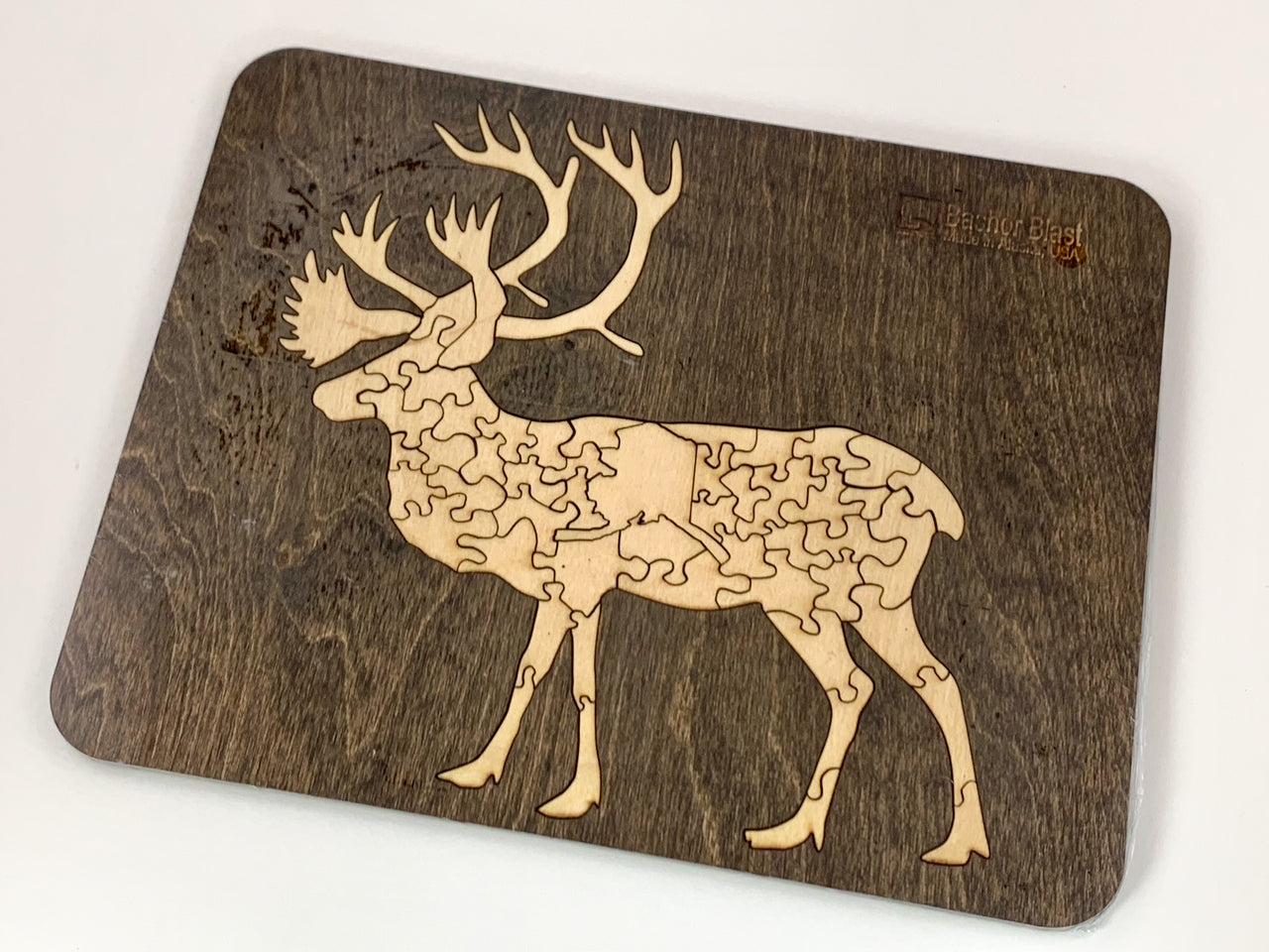 Wooden Puzzle - Caribou
