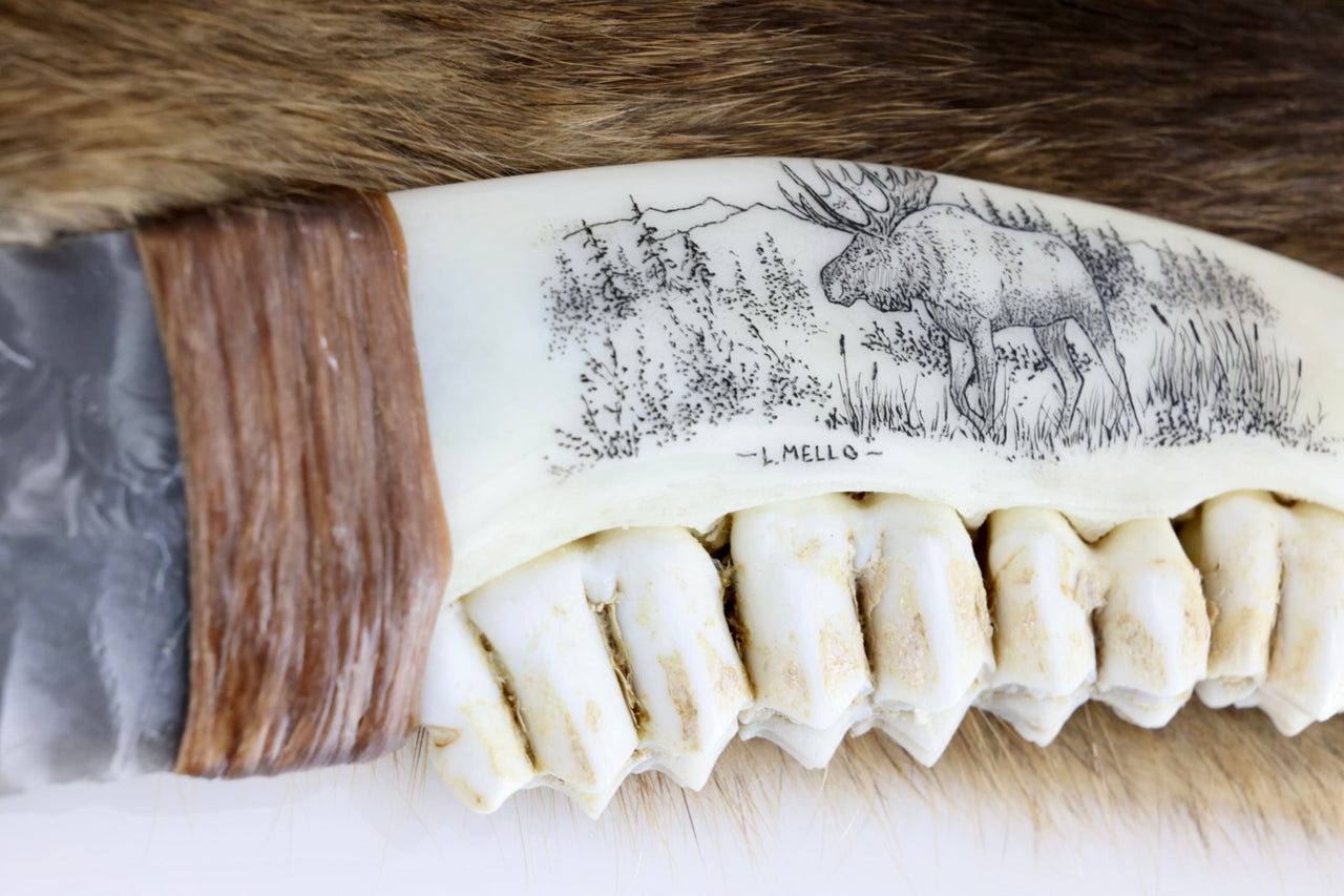 Obsidian & Scrimshaw